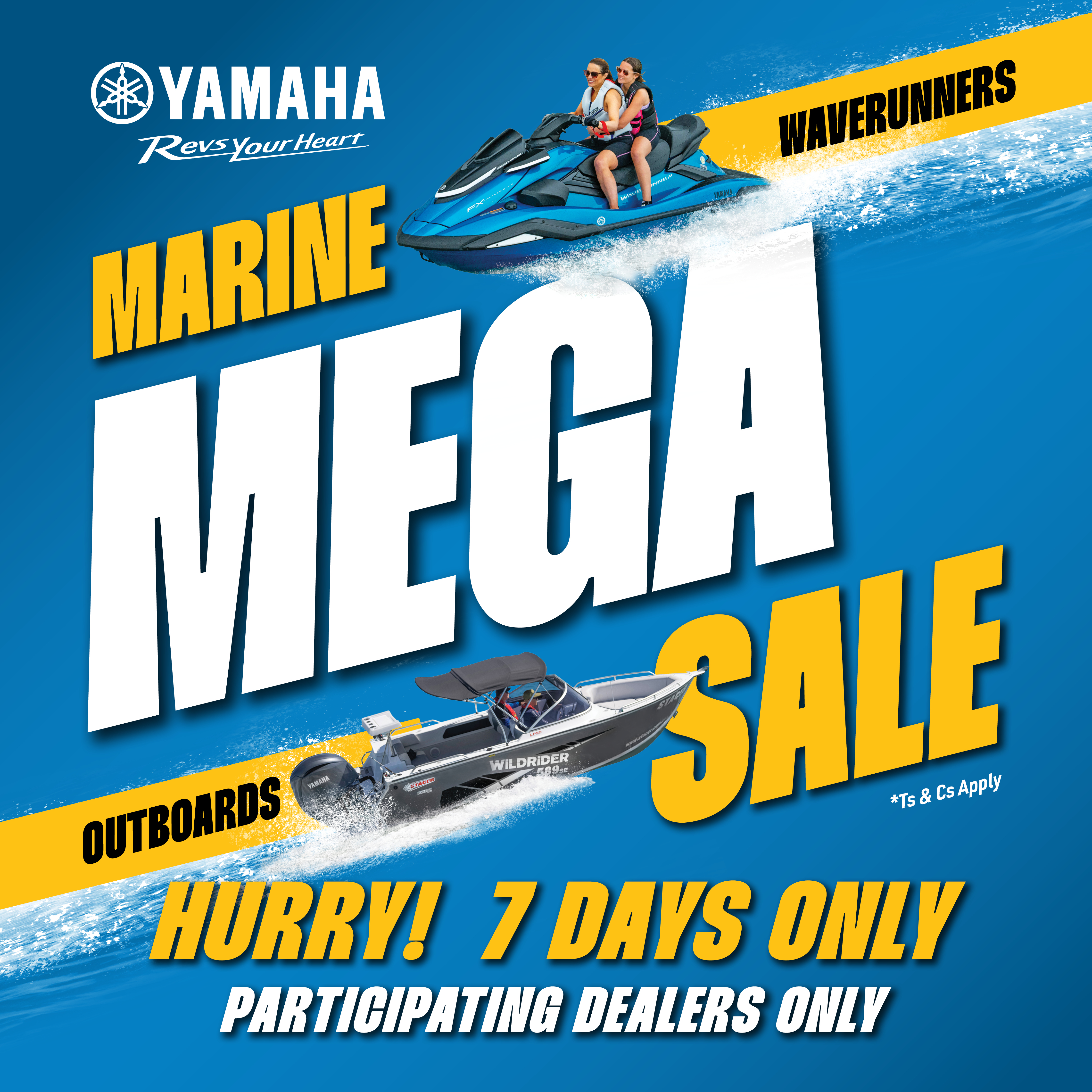 yamaha marine mega sale